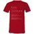 Aries Stats Unisex V-Neck T-Shirt - Red - 3