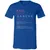 Aries Stats Unisex V-Neck T-Shirt - True Royal - 4