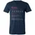 Aries Stats Unisex V-Neck T-Shirt - Heather Navy - 15