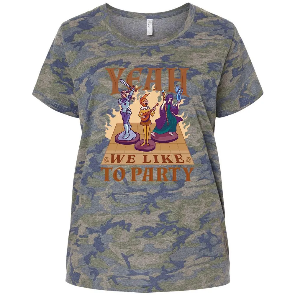 Yeah We Like to Party - Vintage Camo - 5