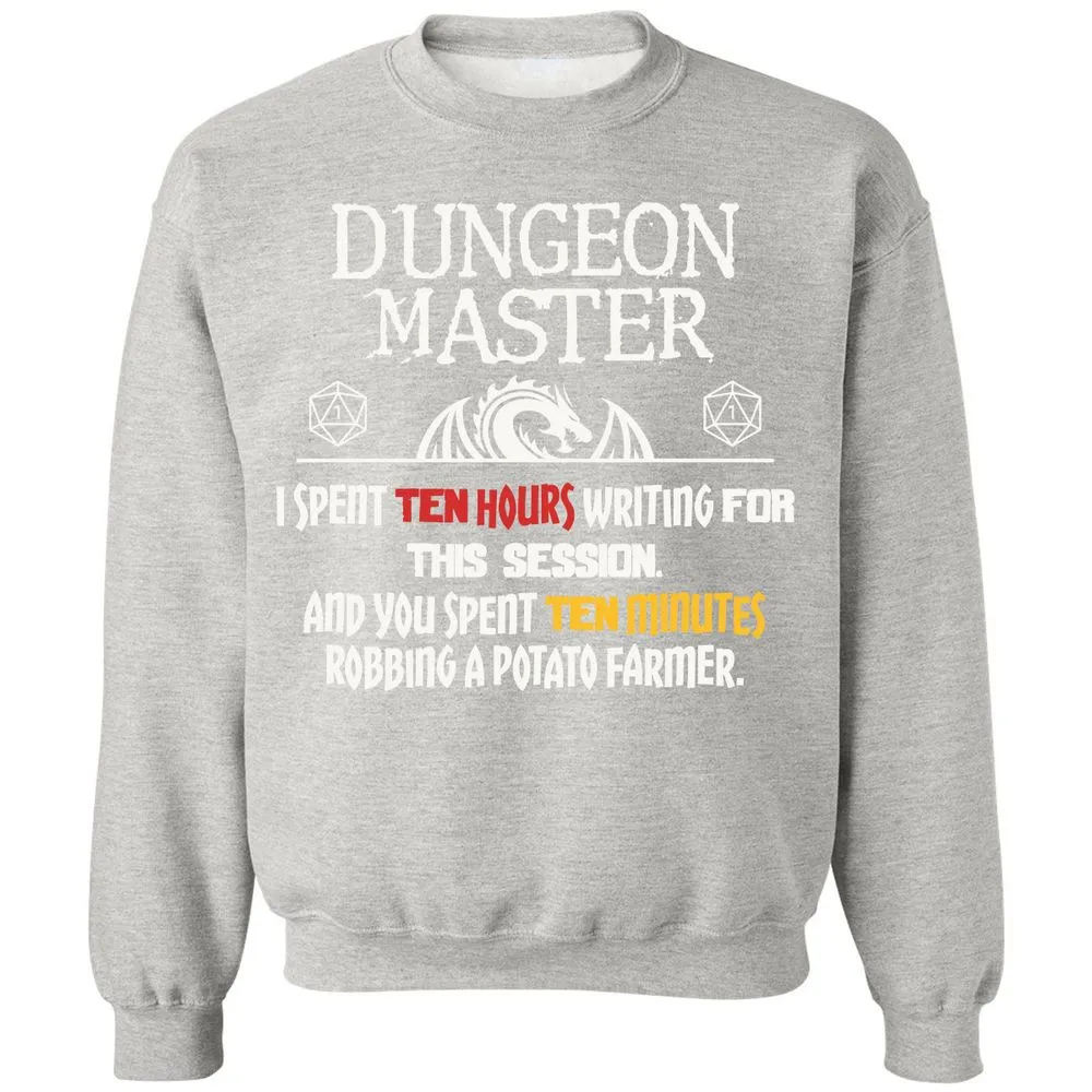 Dungeon Master Chaos Meme Classic Unisex Sweatshirt - Ash - 8