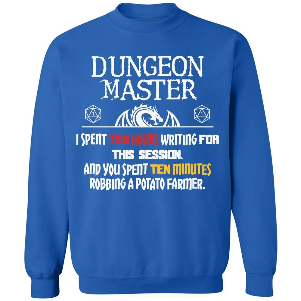 Dungeon Master Chaos Meme Classic Unisex Sweatshirt - Royal - 9