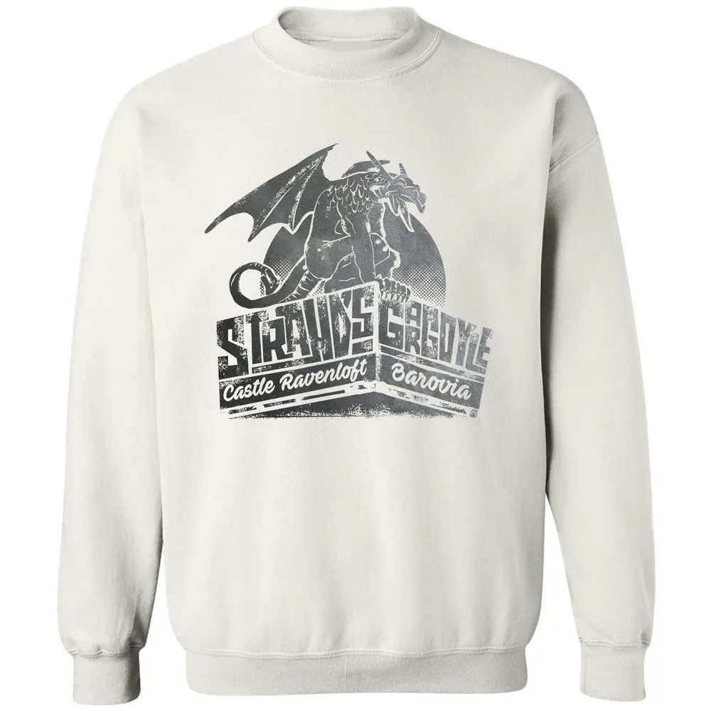 Strahd’s Gargoyle Classic Unisex Sweatshirt - White - 12