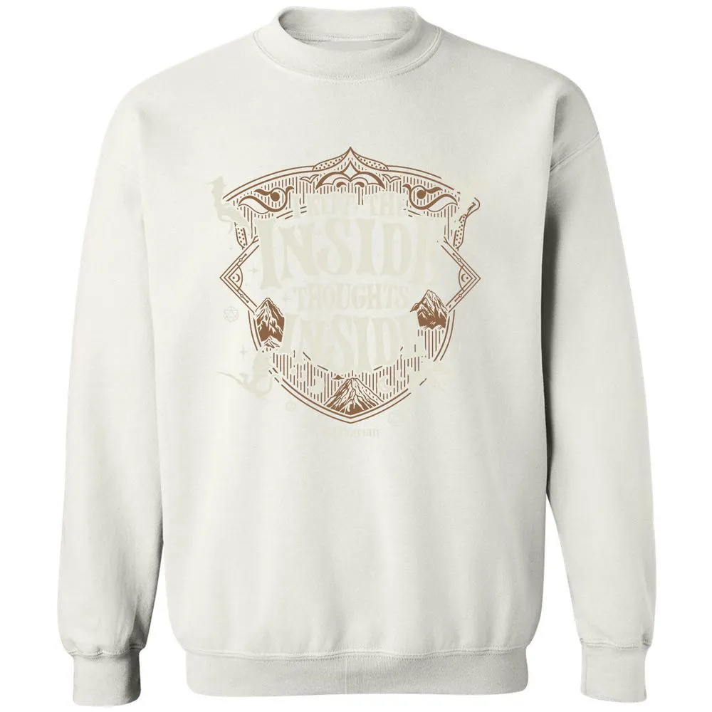 Barbarian I Kept The Inside Thoughts Inside - White - 12