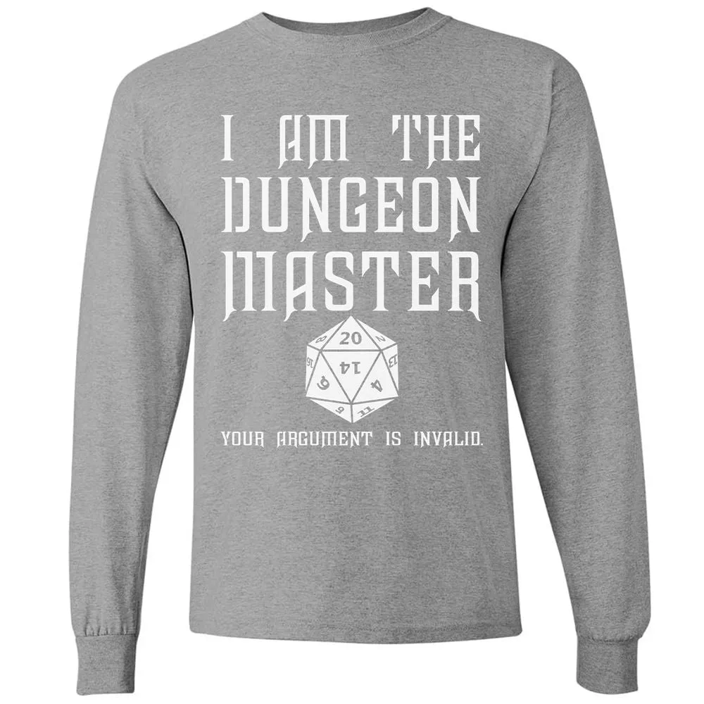 I Am The Dungeon Master - Graphite Heather - 6