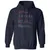 Antisocial Stats Classic Unisex Hoodie - Navy - 2