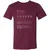Virgo Stats Unisex V-Neck T-Shirt - Maroon - 6