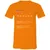 Virgo Stats Unisex V-Neck T-Shirt - Orange - 11