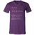 Virgo Stats Unisex V-Neck T-Shirt - Team Purple - 9