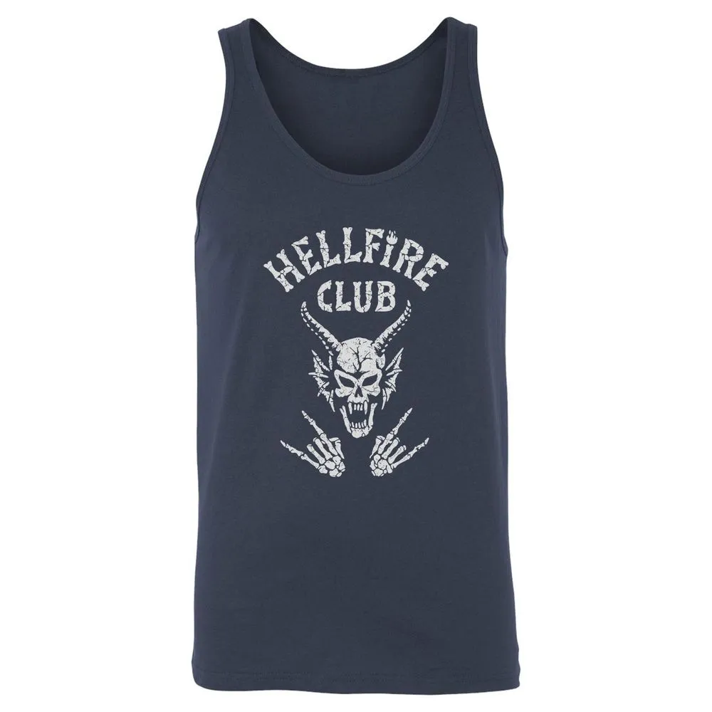 Hellfire Club Unisex Jersey Tank - Navy - 2