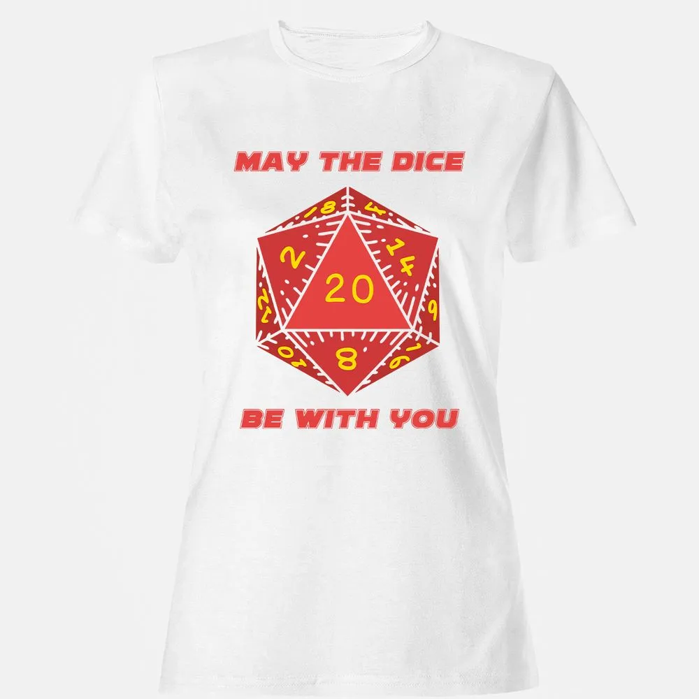 May the Dice Be With You - White - 16