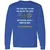 YOU REACH OUT TO PUSH Long Sleeve T-Shirt - Royal - 8