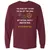 YOU REACH OUT TO PUSH Long Sleeve T-Shirt - Maroon - 11