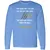 YOU REACH OUT TO PUSH Long Sleeve T-Shirt - Carolina Blue - 12