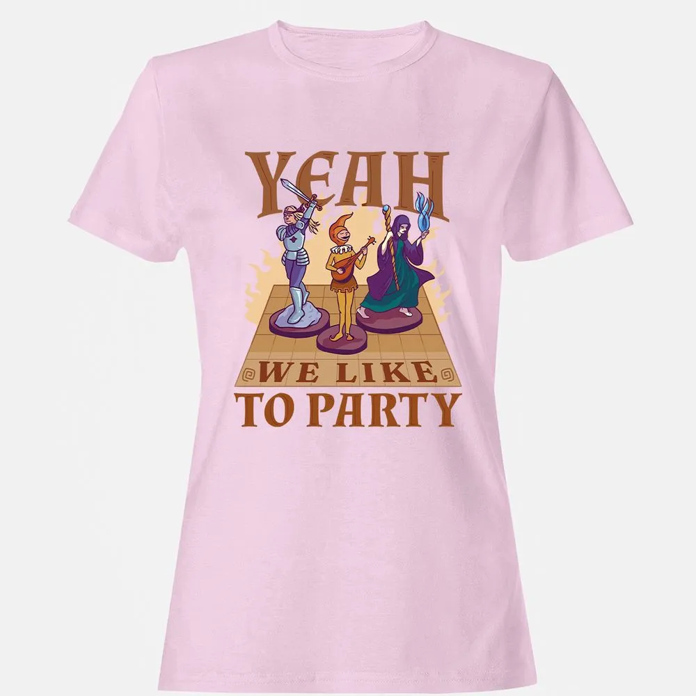 Yeah We Like to Party - Light Pink - 9