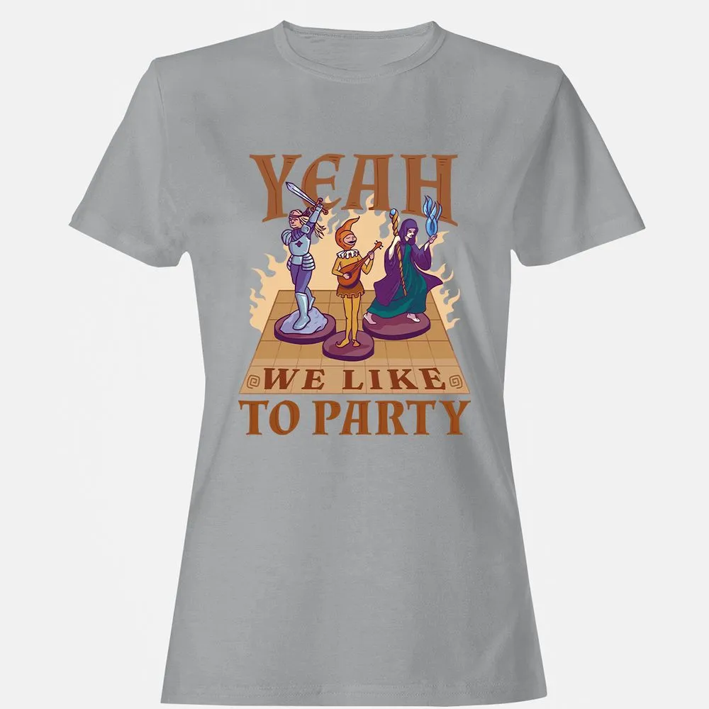 Yeah We Like to Party - Sport Grey - 15