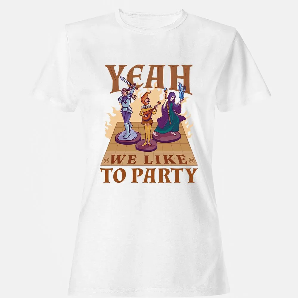 Yeah We Like to Party - White - 16