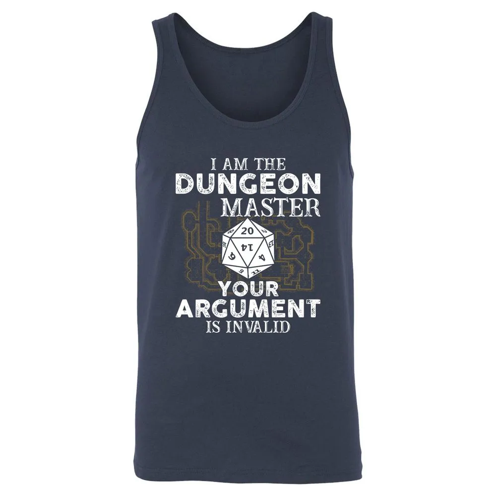 I Am the Dungeon Master – Your Argument Is Invalid - Navy - 2