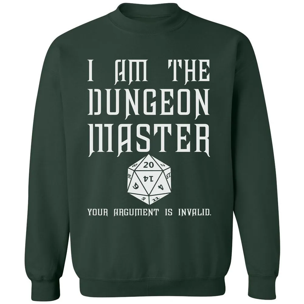 I Am The Dungeon Master - Forest Green - 4