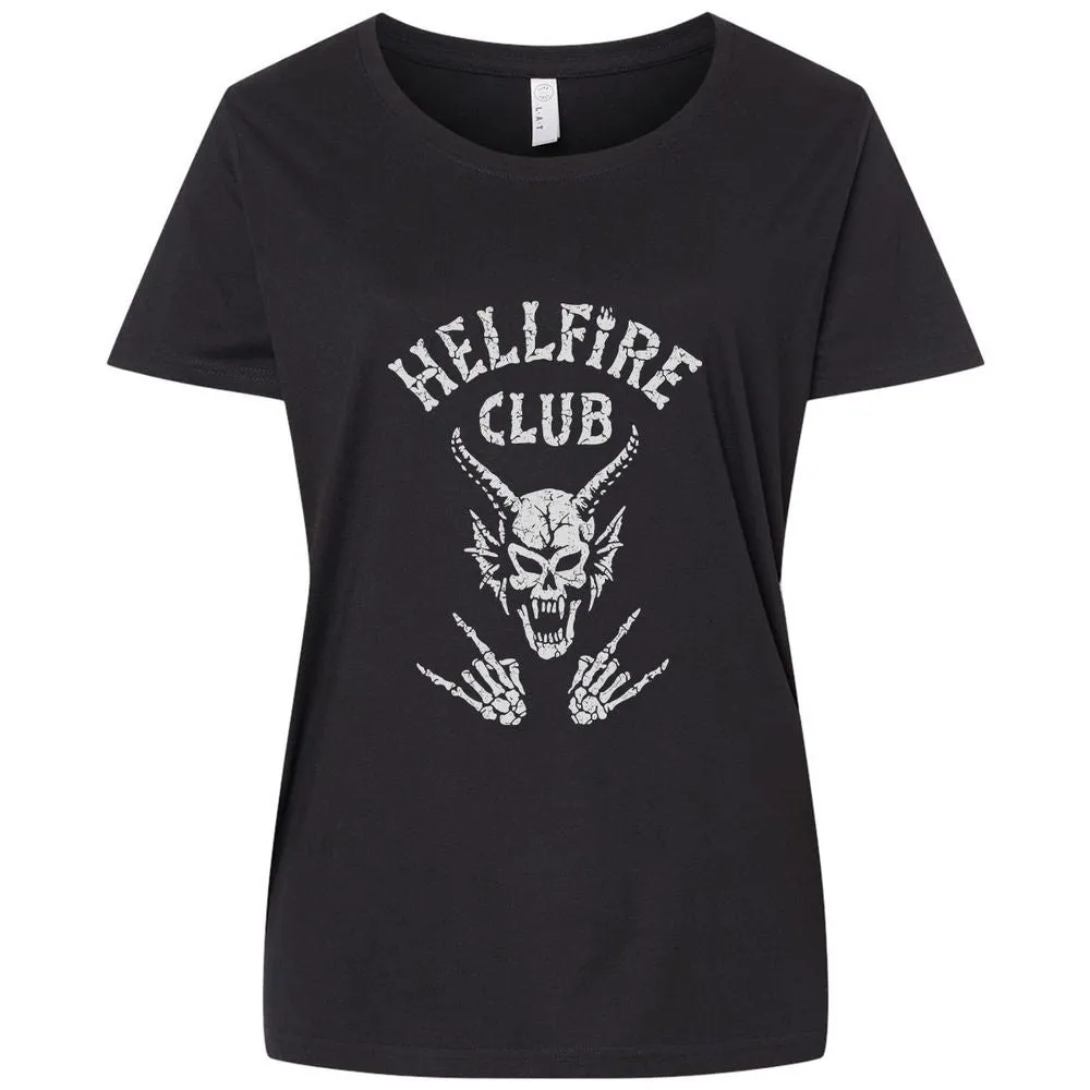 Hellfire Club Ladies Curvy Jersey - Blended Black - 1