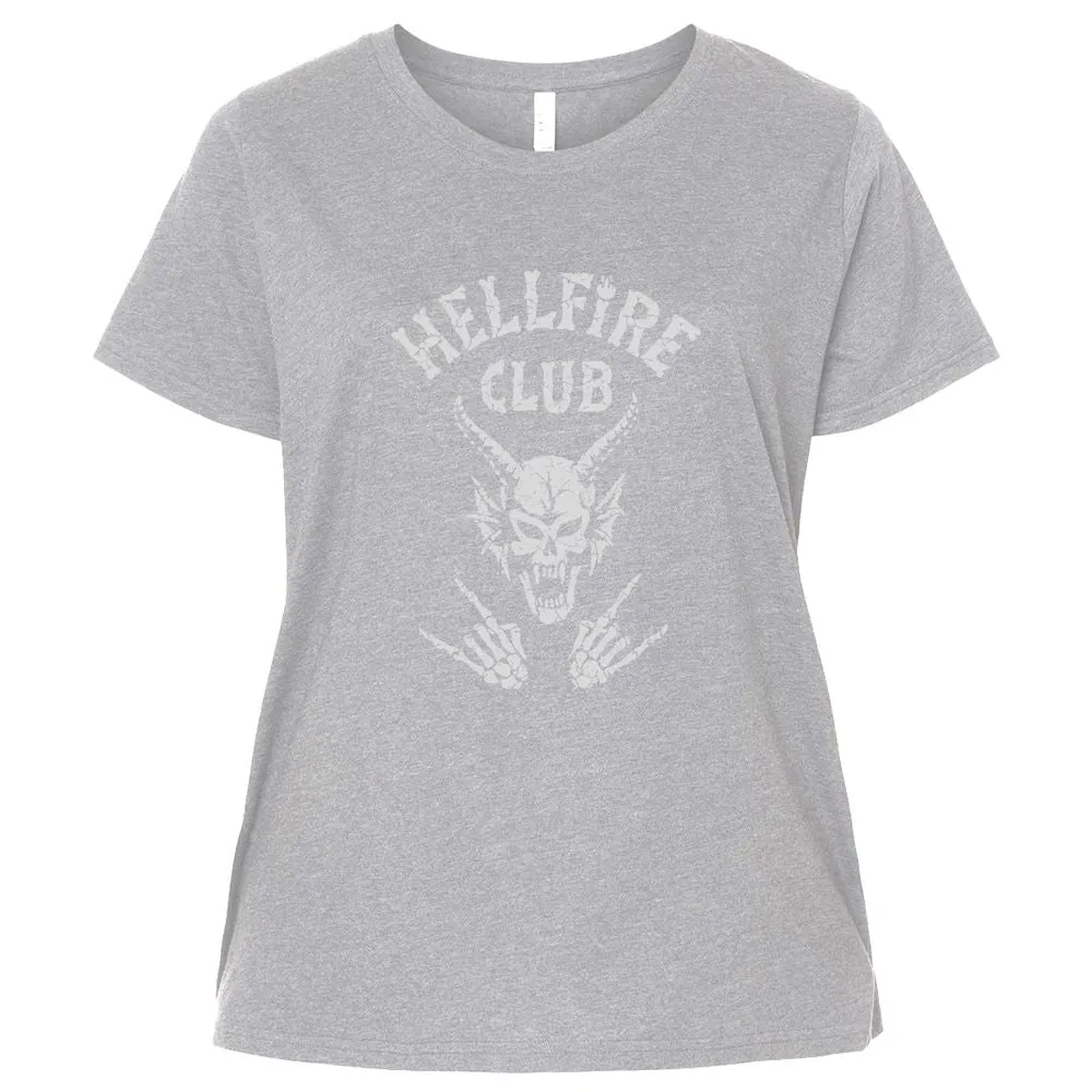 Hellfire Club Ladies Curvy Jersey - Heather - 3