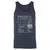 Writer Stats New Unisex Jersey Tank - Navy - 2