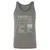 Writer Stats New Unisex Jersey Tank - Grey Triblend - 8