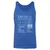 Writer Stats New Unisex Jersey Tank - True Royal Triblend - 12