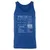 Writer Stats New Unisex Jersey Tank - True Royal - 13
