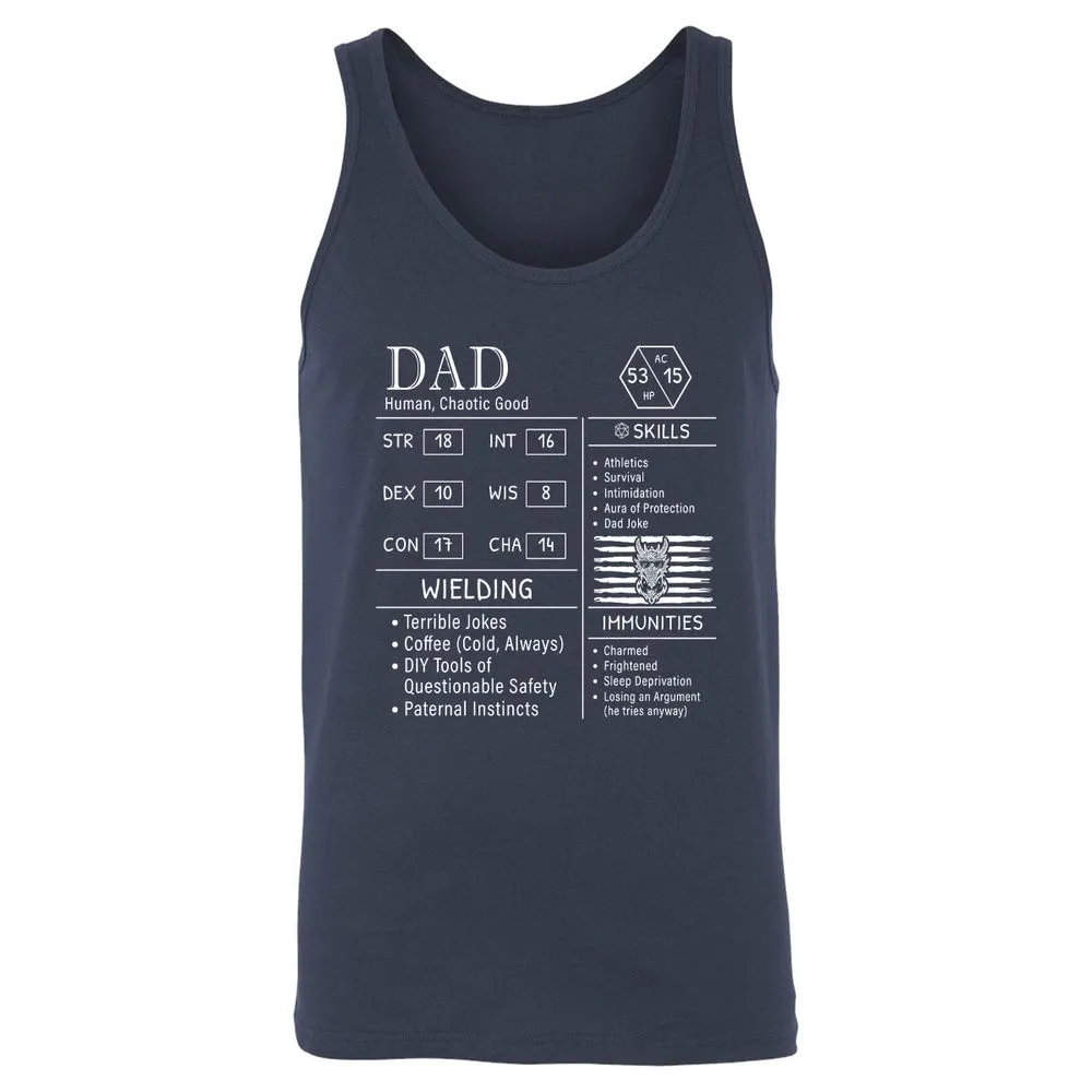 Dad Stats New - Navy - 2