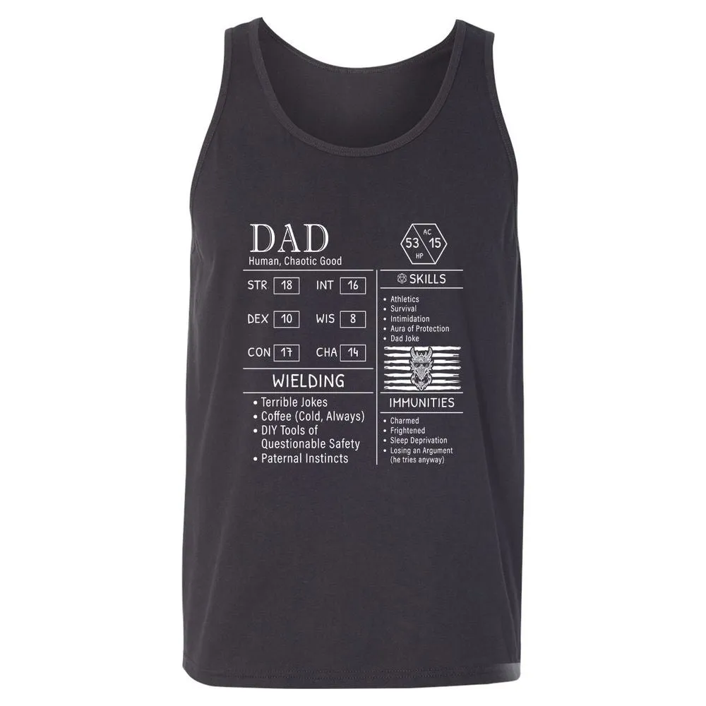 Dad Stats New - Dark Grey - 7