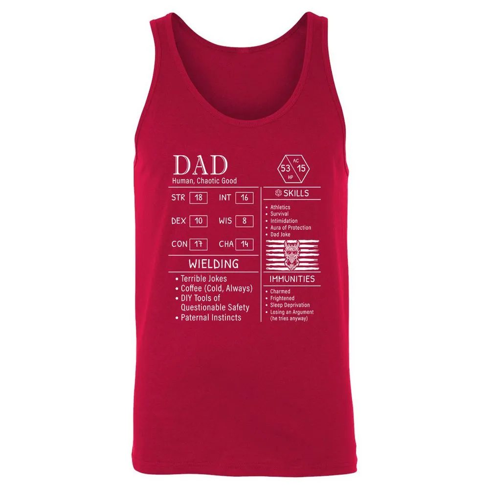 Dad Stats New - Red - 11