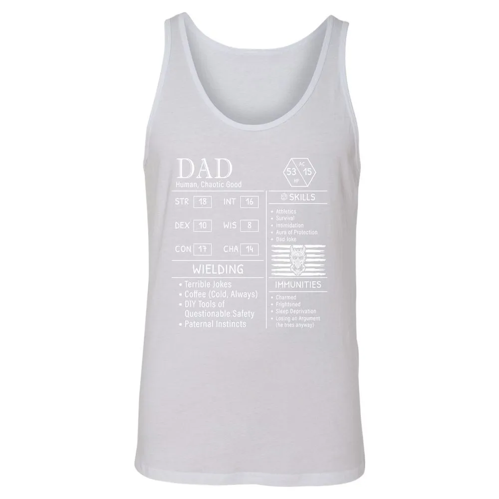 Dad Stats New - White - 14