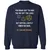 YOU REACH OUT TO PUSH Classic Unisex Sweatshirt - Navy - 2