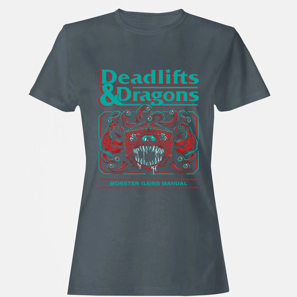 Deadlifts & Dragons Beholder - Charcoal - 3