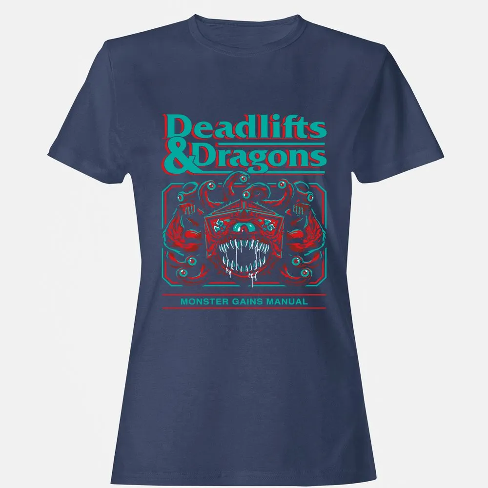 Deadlifts & Dragons Beholder - Navy - 10