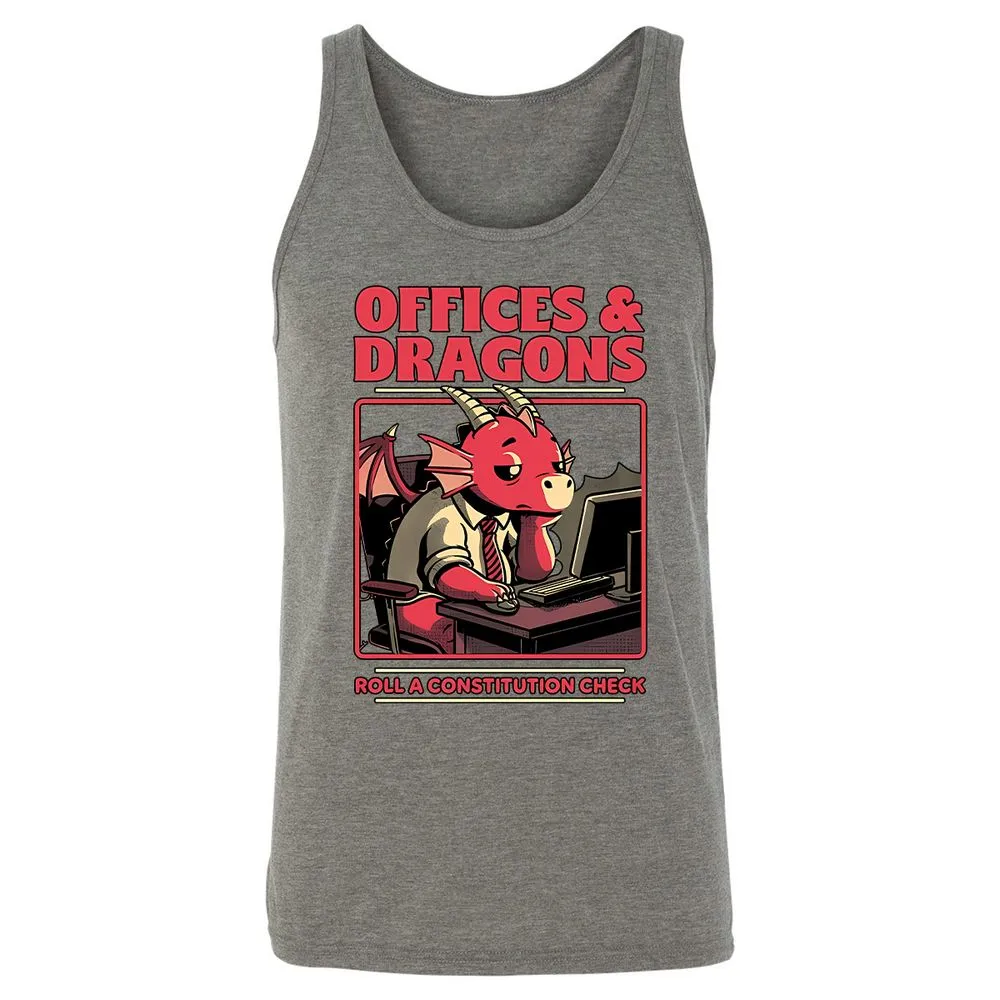 Dragon Office - Grey Triblend - 8