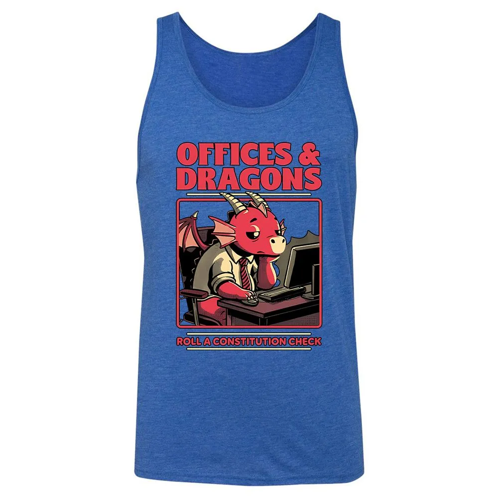 Dragon Office - True Royal Triblend - 12