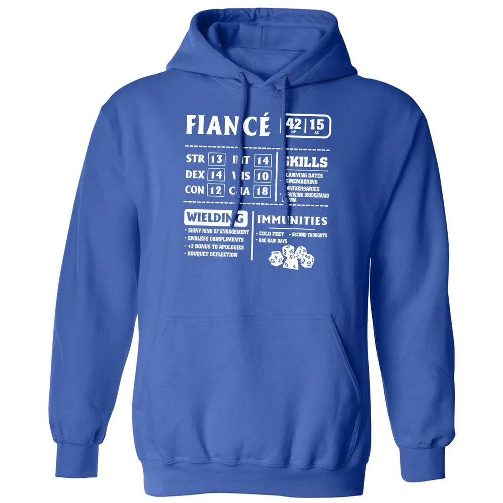 Fiance Stats Classic Unisex Hoodie - Royal - 9