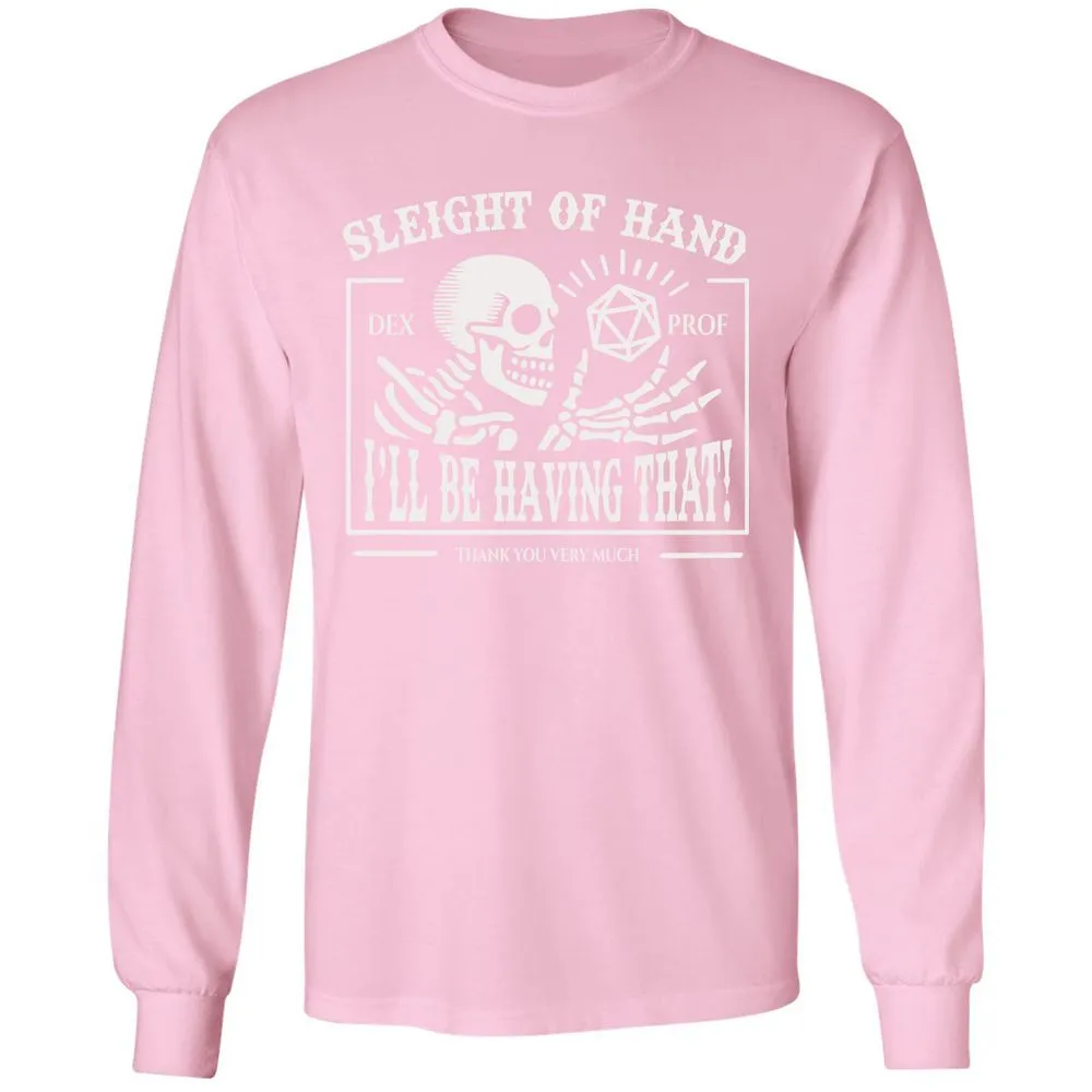 Sleight of Hand – I’ll Be Having That! - Light Pink - 3