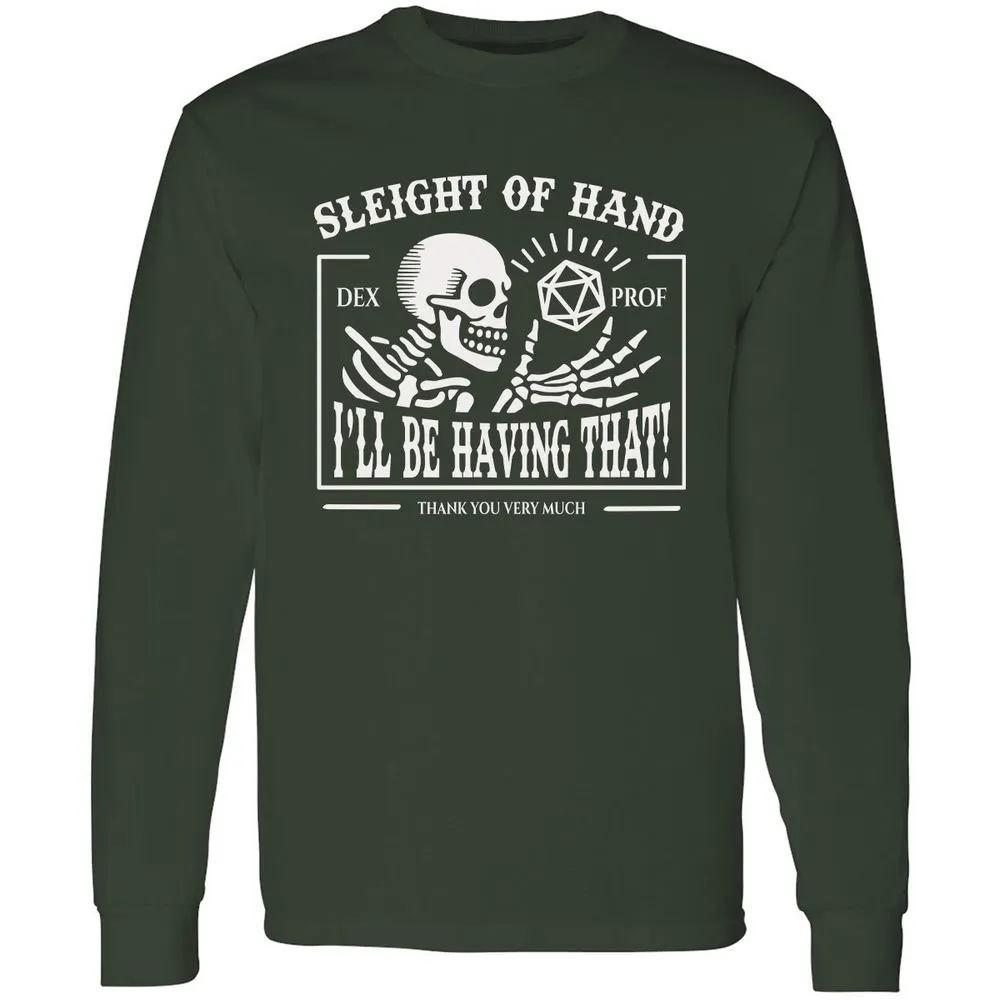 Sleight of Hand – I’ll Be Having That! - Forest Green - 4