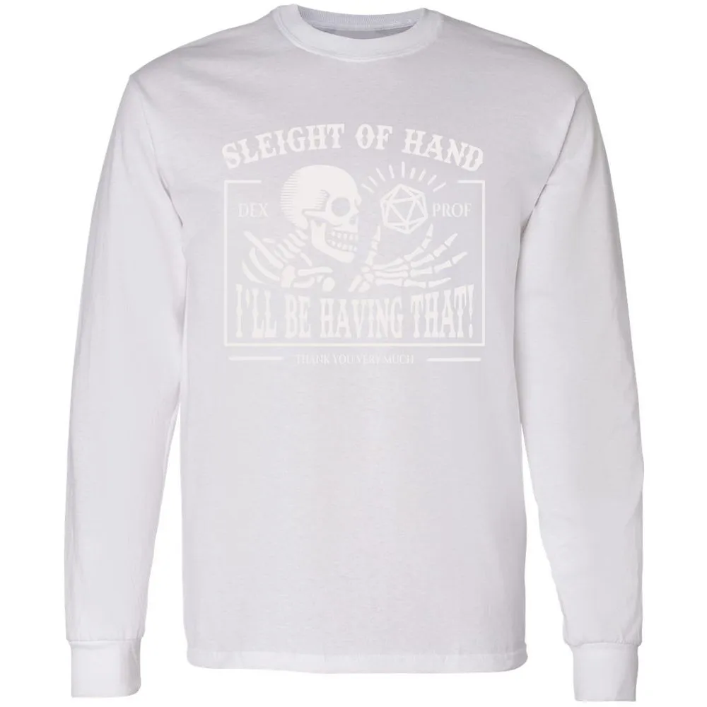 Sleight of Hand – I’ll Be Having That! - White - 5