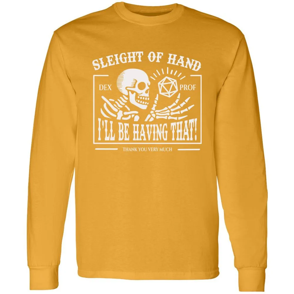 Sleight of Hand – I’ll Be Having That! - Gold - 9