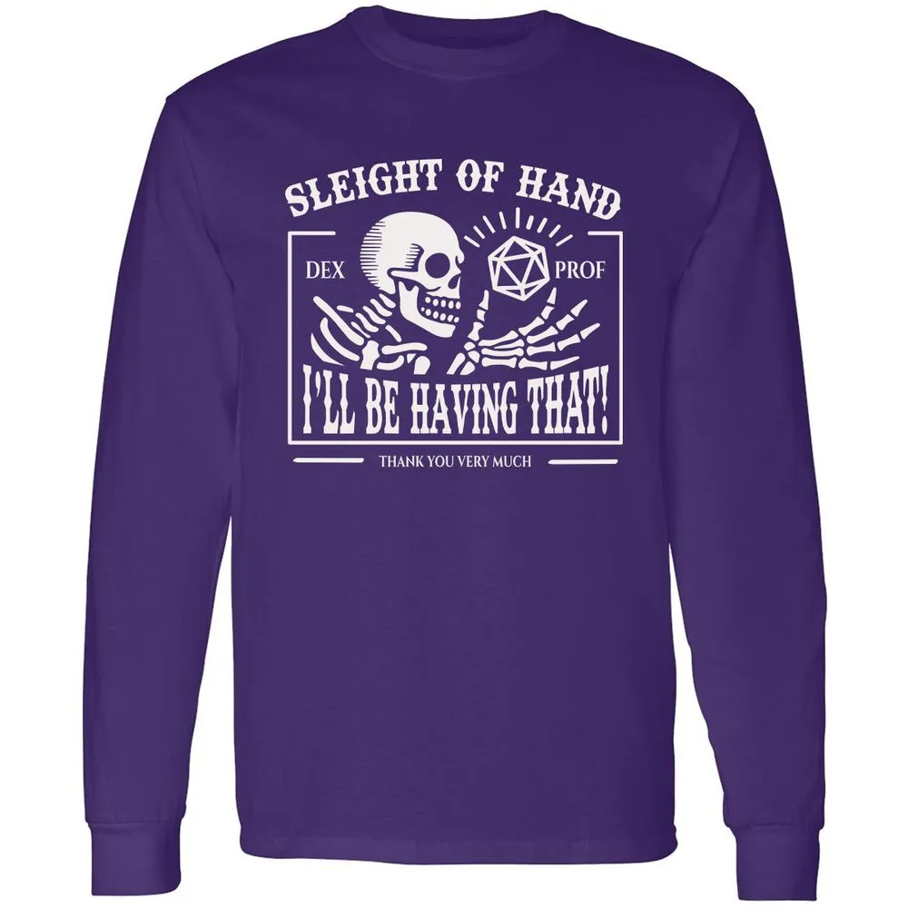 Sleight of Hand – I’ll Be Having That! - Purple - 13