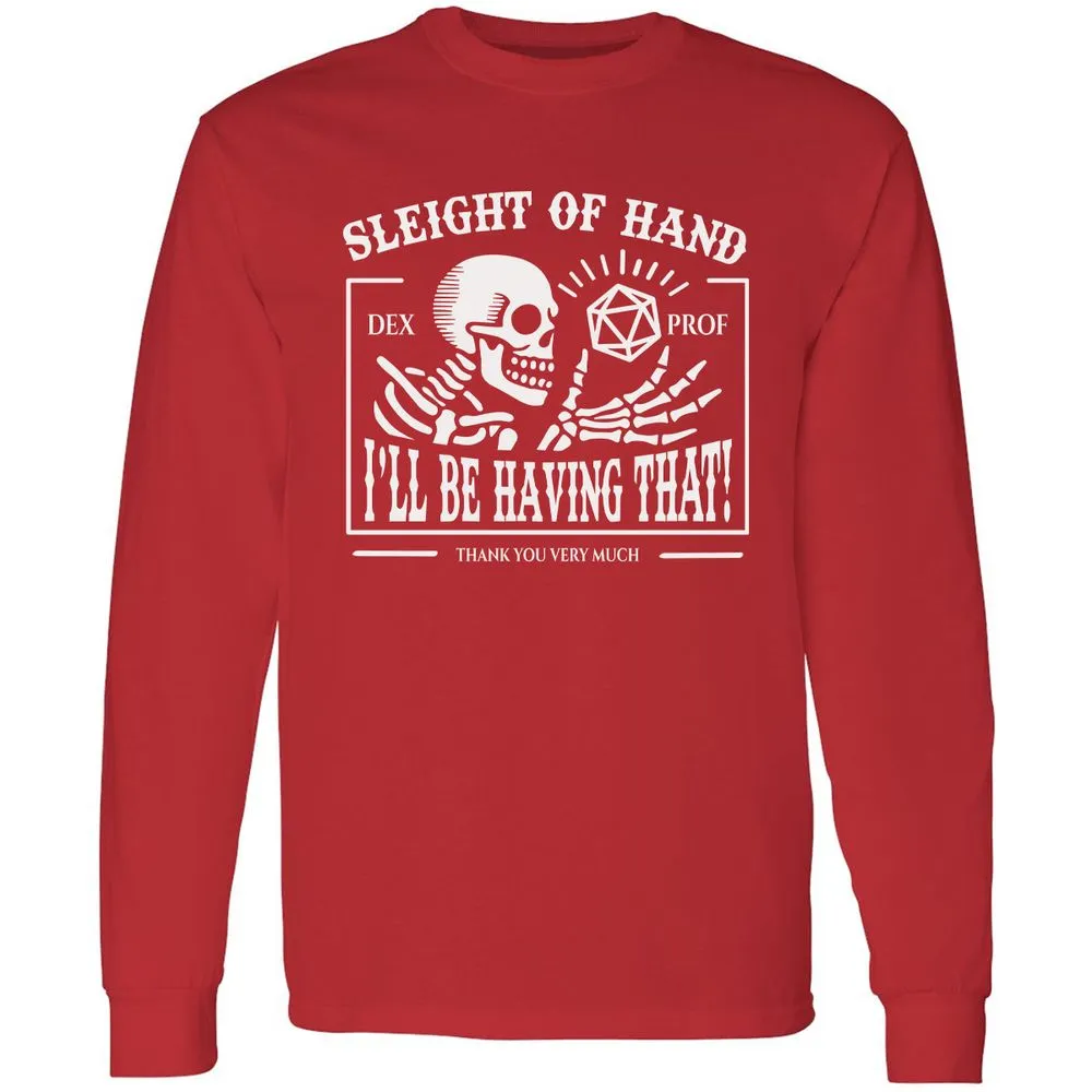 Sleight of Hand – I’ll Be Having That! - Red - 14