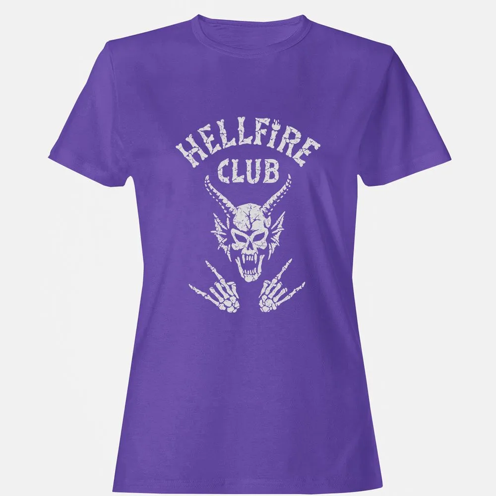 Hellfire Club Women's T-Shirt - Purple - 12