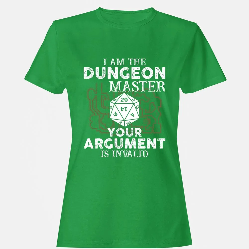 I Am the Dungeon Master – Your Argument Is Invalid - Irish Green - 7