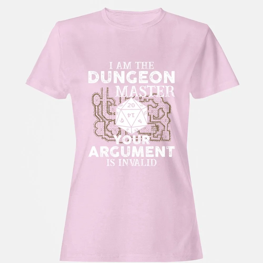 I Am the Dungeon Master – Your Argument Is Invalid - Light Pink - 9
