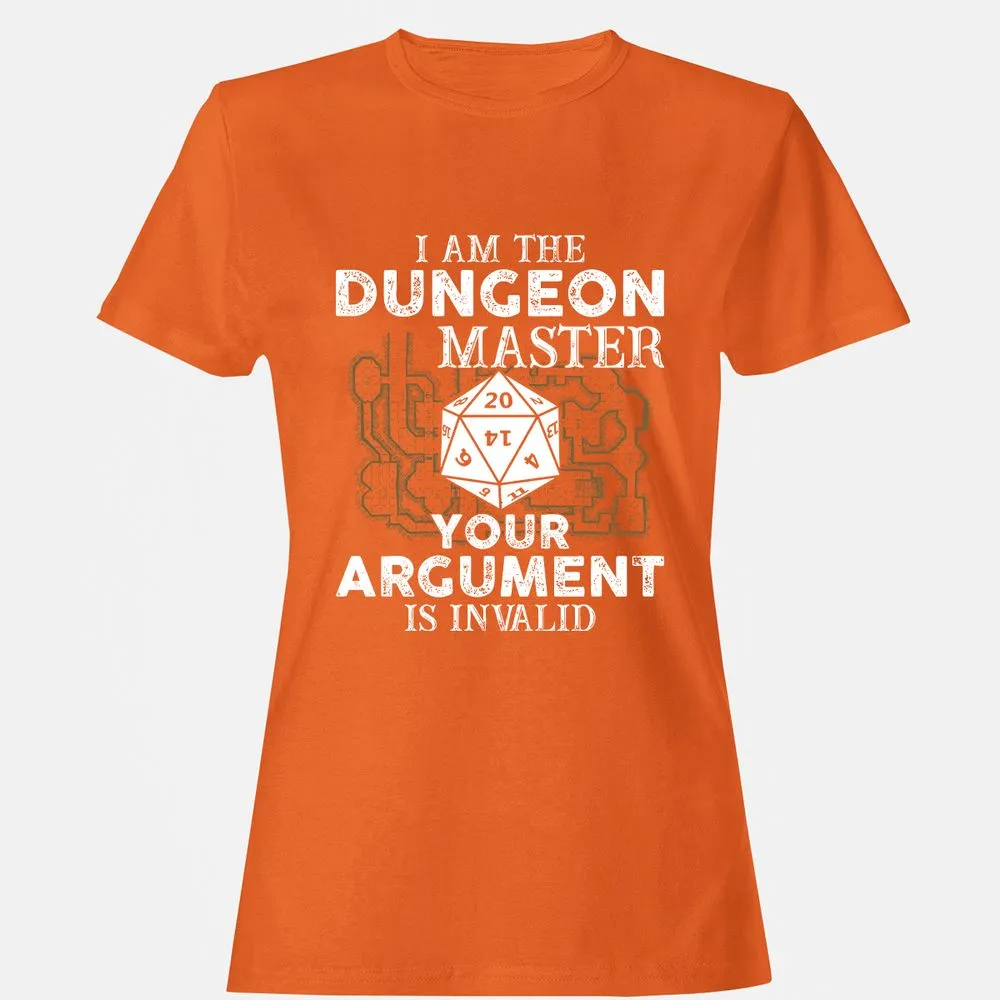 I Am the Dungeon Master – Your Argument Is Invalid - Orange - 11