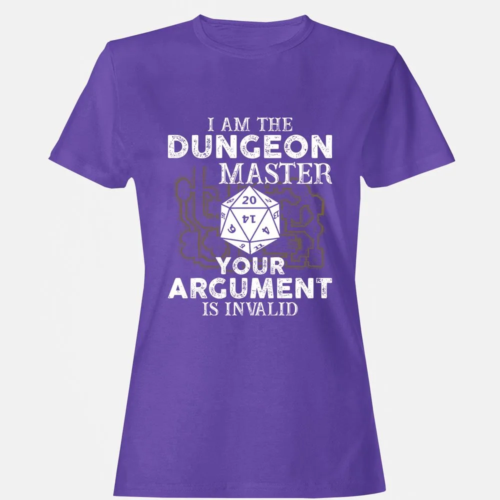 I Am the Dungeon Master – Your Argument Is Invalid - Purple - 12